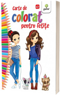 Carte de colorat pentru fetite - Editia 2018