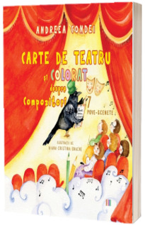 Carte de teatru si colorat despre compozitori