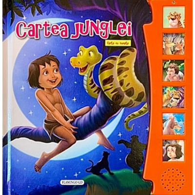 Cartea junglei. Carte cu sunete
