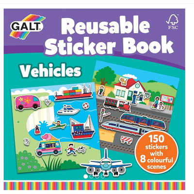 Cartea mea cu stickere - Vehicule
