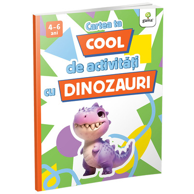 Cartea ta cool de activitati cu dinozauri