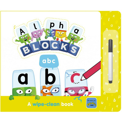 Carticica Scriu si sterg  Alphablocks - ABC