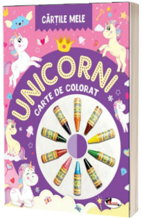 Cartile mele de colorat. Unicorni