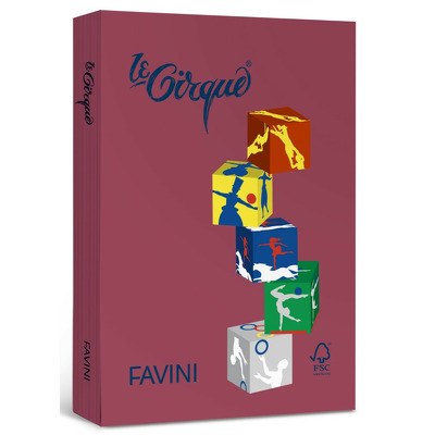 Carton color A4 Bordo 302