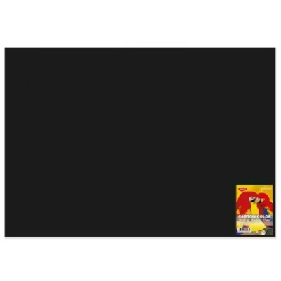 Carton color Negru 270 g/mp 70 x 100 cm 10 coli DACO CN271N