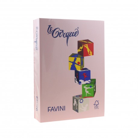 Carton color, roz, 160 g/mp A4,  Favini
