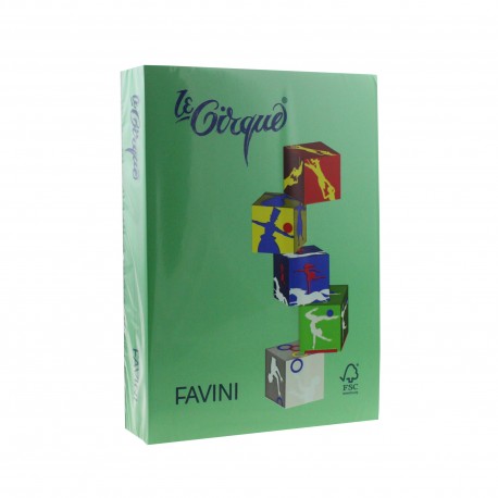 Carton color, verde inchis, 160 g/mp A4, Favini