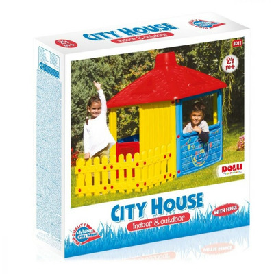 Casuta cu gard pentru copii