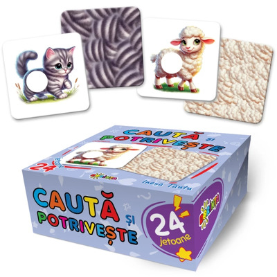 Cauta si potriveste. 24 jetoane