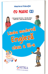 CD AUDIO pentru manualul Limba moderna Engleza clasa a III-a