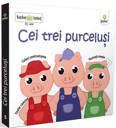 Cei trei purcelusi - Bebe istet