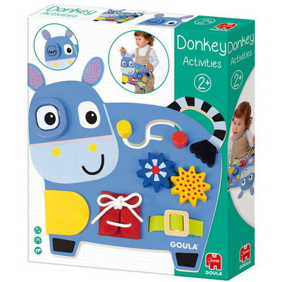 Centru de activitati din lemn - Magarus vesel