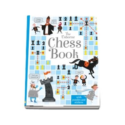 Chess book %u2013 with puzzles and stickers