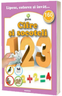 Cifre si socoteli (160 autocolante)
