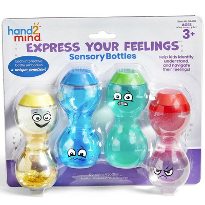 Clepsidre senzoriale cu emotii - Fericit, nervos, speriat si suparat