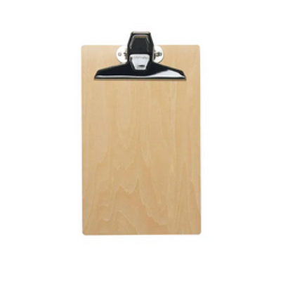Clipboard simplu A5, din fibra lemnoasa, Tilia - wood