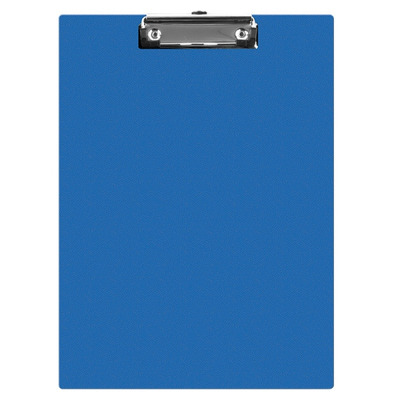 Clipboard simplu A5, plastifiat PVC, Q-Connect - albastru