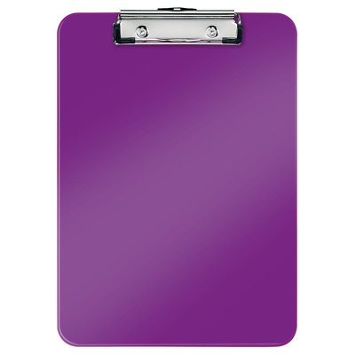 Clipboard simplu Leitz Wow, PS - mov metalizat