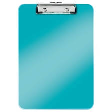 Clipboard simplu Leitz Wow, PS - turcoaz metalizat