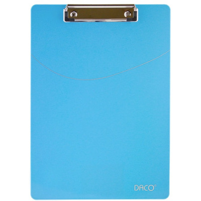 Clipboard simplu plastic A4, Albastru