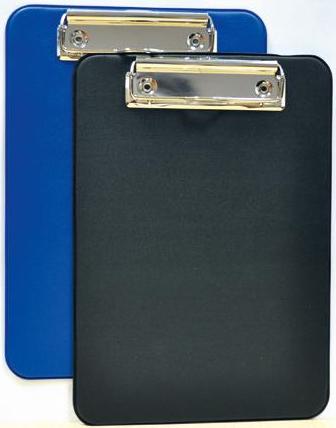 Clipboard simplu A5, plastifiat, ALCO - negru