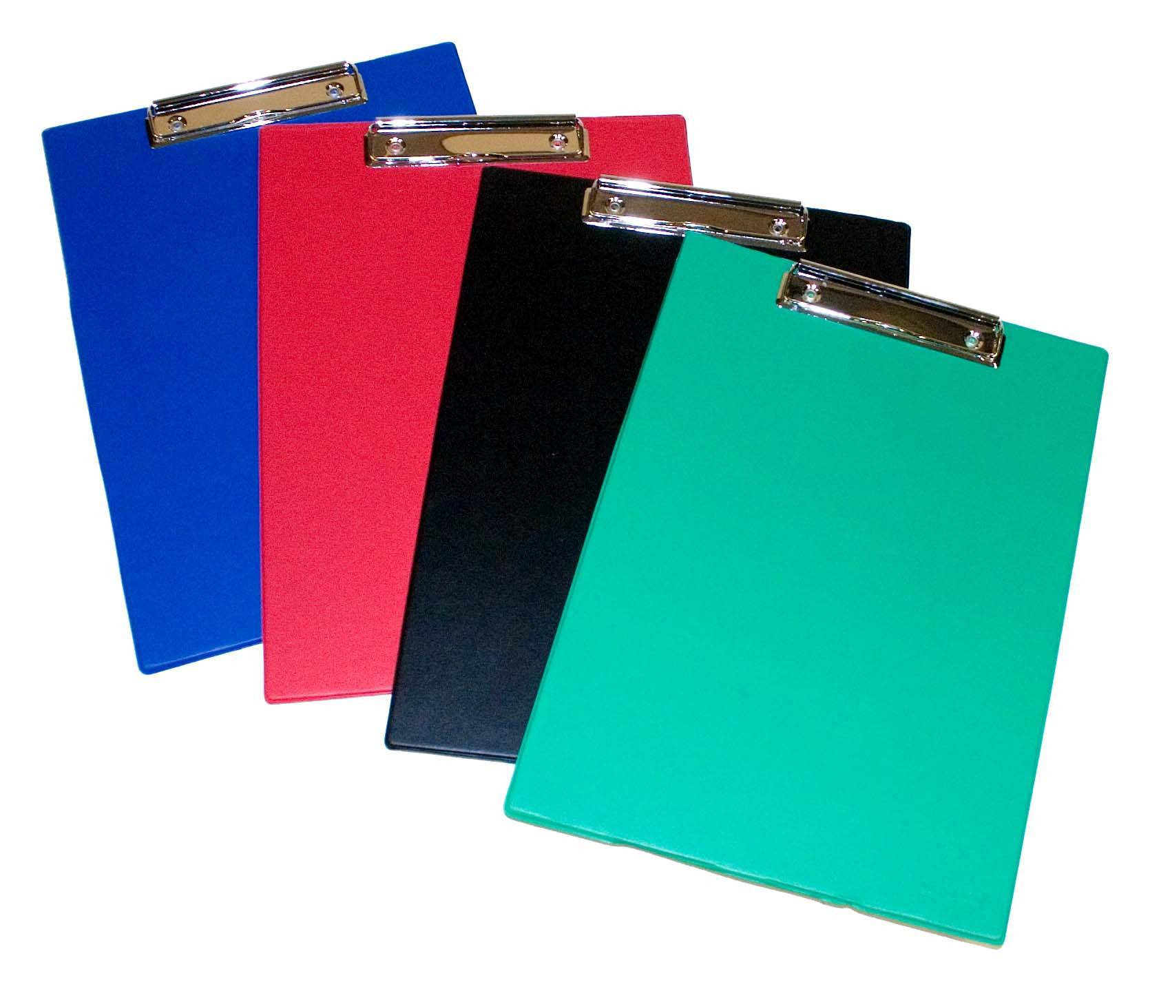 Clipboard simplu, plastifiat PVC, AURORA - albastru