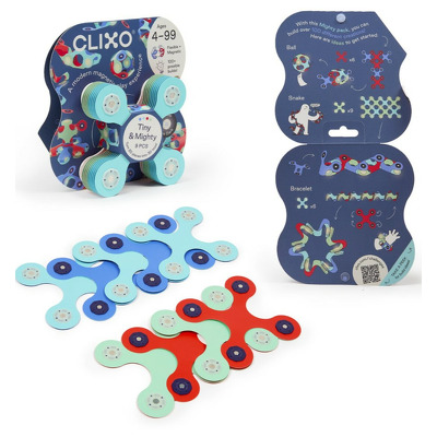 Clixo joc magnetic de construit. Tiny si Mighty - Ocean (9 piese)