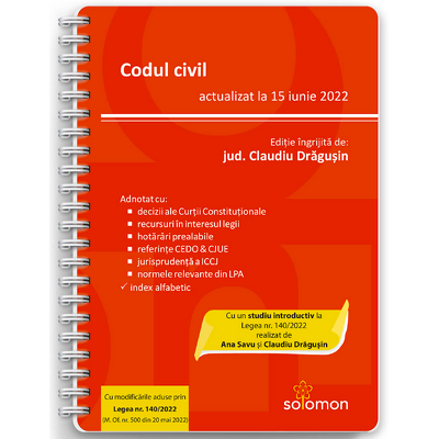 Codul civil (actualizat la 15 iunie 2022)