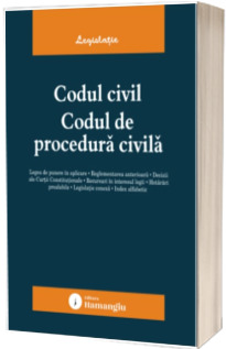 Codul civil. Codul de procedura civila. Actualizat la 14 ianuarie 2026