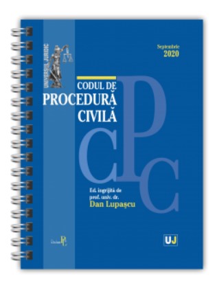 Codul de procedura civila Septembrie 2020 - EDITIE SPIRALATA