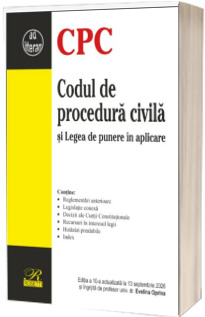 Codul de procedura civila si Legea de punere in aplicare