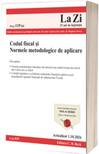 Codul fiscal si Normele metodologice de aplicare
