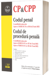 Codul penal. Codul de procedura penala
