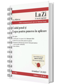 Codul penal si Legea pentru punerea in aplicare. Cod 812. Actualizat la 7.10.2025