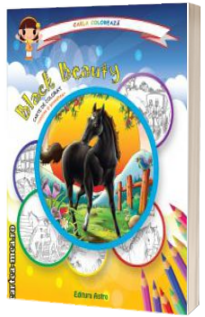 Colectia Carla coloreaza: Black Beauty - carte de colorat + poveste