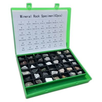 Colectie de roci minerale