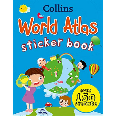 Collins Sticker Books : Collins World Sticker Atlas