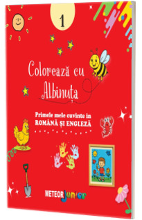 Coloreaza cu albinuta 1