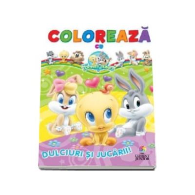 Coloreaza cu Baby Looney Tunes - Dulciuri si jucarii
