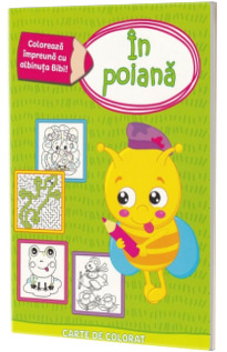 Coloreaza impreuna cu albinuta Bibi! In poiana