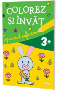 Colorez si invat. Iepurasul pofticios (3+)