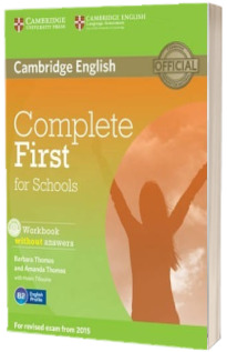 Complete First for Schools Workbook without Answers with Audio CD