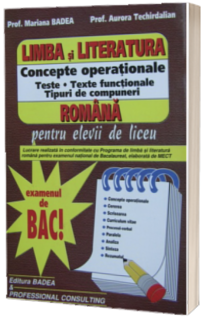 Concepte operationale pentru bacalaureat 2006