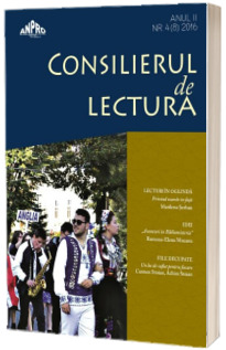 Consilierul de lectura nr. 4/2016