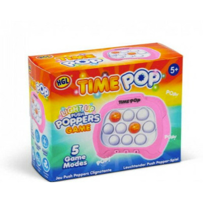 Consola cu lumini Pop it ( roz)