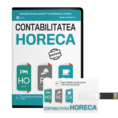 Contabilitatea HORECA. Monografii contabile si cazuri practice.Format stick USB