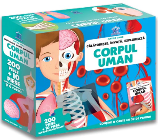 Corpul uman. Calatoreste, invata, exploreaza
