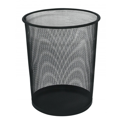 Cos metalic Mesh, pentru hartii, 19 litri, Q-Connect - negru
