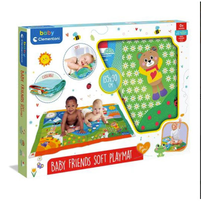 Covoras clementoni multicolor cu activitati pentru bebelusi