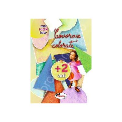 Covorase colorate. Mini puzzle +2 ani